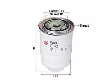 ФИЛЬТР ТОПЛИВНЫЙ