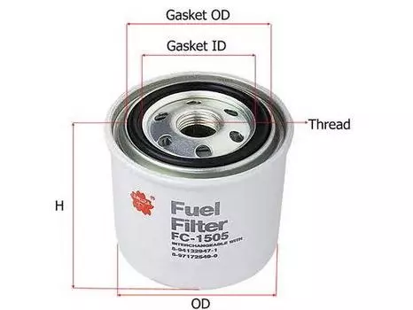 ФИЛЬТР ТОПЛИВНЫЙ