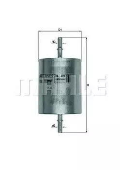 ФИЛЬТР ТОПЛИВНЫЙ FORD MONDEO III 1.8-3.0 01-