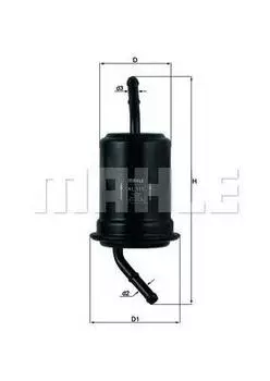 ФИЛЬТР ТОПЛИВНЫЙ MAZDA 323 IV-VI 9/89-