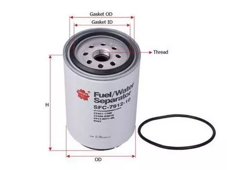 ФИЛЬТР ТОПЛИВНЫЙ СЕПАРАТОРА