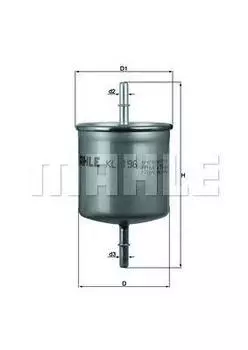 ФИЛЬТР ТОПЛИВНЫЙ VOLVO S40/S60/S80 00-