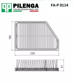 ФИЛЬТР ВОЗД SSANG NEW ACTYON/KORANDO SSANG YONG ACTYON II/KORANDO