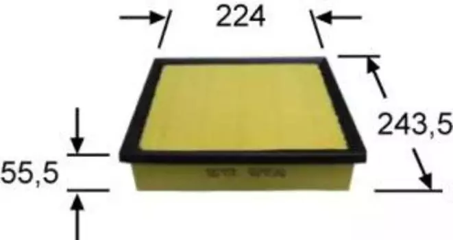 ФИЛЬТР ВОЗДУШНЫЙ