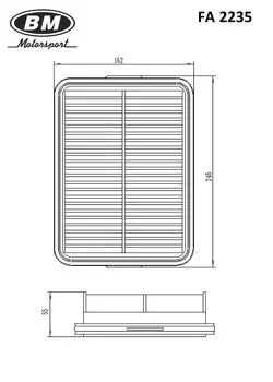 ФИЛЬТР ВОЗДУШНЫЙ