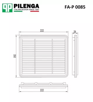 ФИЛЬТР ВОЗДУШНЫЙ