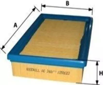 ФИЛЬТР ВОЗДУШНЫЙ