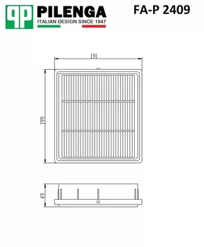 ФИЛЬТР ВОЗДУШНЫЙ