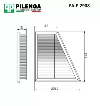 ФИЛЬТР ВОЗДУШНЫЙ