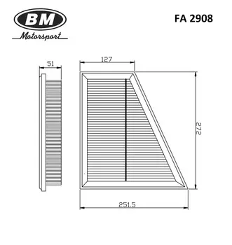 ФИЛЬТР ВОЗДУШНЫЙ