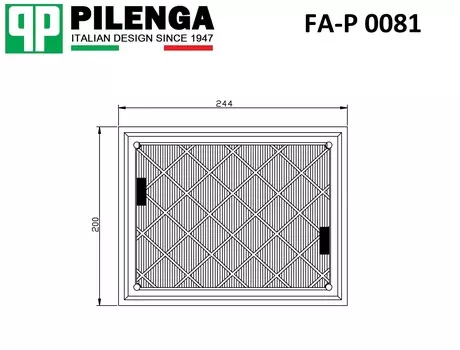 ФИЛЬТР ВОЗДУШНЫЙ GALAXY III, MONDEO V, S-MAX II