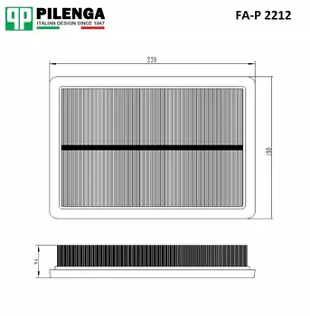 ФИЛЬТР ВОЗДУШНЫЙ HYUNDAI SONATA IV KIA