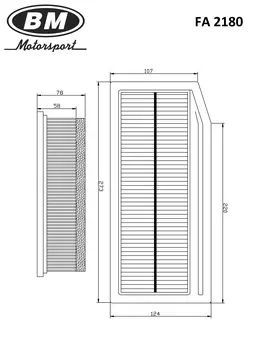 ФИЛЬТР ВОЗДУШНЫЙ LADA VESTA, DUSTER