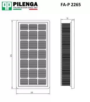 ФИЛЬТР ВОЗДУШНЫЙ LADA VESTA, X-RAY 19->