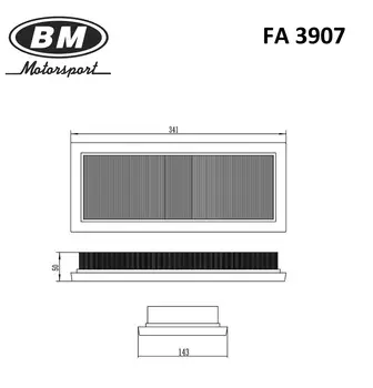 ФИЛЬТР ВОЗДУШНЫЙ, MONDEO III