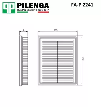 ФИЛЬТР ВОЗДУШНЫЙ OPEL ASTRA H