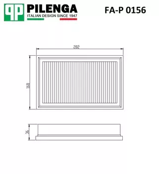 ФИЛЬТР ВОЗДУШНЫЙ SUBARU, NISSAN, INFINITY