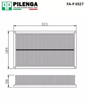ФИЛЬТР ВОЗДУШНЫЙ TRANSPORTER T5, T6, MULTIVAN T5, T6