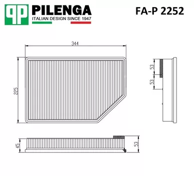 Фильтр воздушный, VOLVO