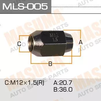 ГАЙКИ КОЛЕСНЫЕ М12х1,5 (R) 36,0х20,7х32,0