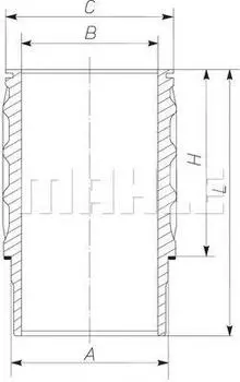 ГИЛЬЗА ЦИЛИНДРА, SCANIA