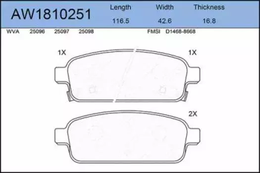 К-Т ДИСКОВ. ТОРМОЗ. КОЛОДОК