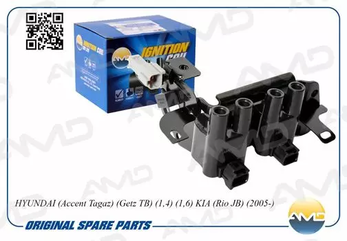 КАТУШКА ЗАЖИГАНИЯ 27301-26600/AMD.EL421 AMD