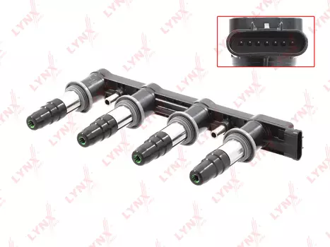 КАТУШКА ЗАЖИГАНИЯ, CHEVROLET AVEO/KALOS 1.4 08- / CRUZE 1.6-1.8 09- / ORLANDO 1.8 11-