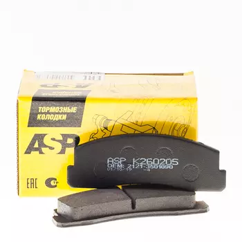 КОЛОДКА ТОРМОЗНАЯ ВАЗ-2121-2123 ПЕРЕДНЯЯ (ASP) (4 ШТ.)