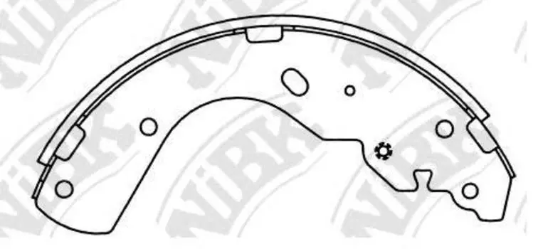 КОЛОДКИ ТОРМОЗНЫЕ БАРАБАННЫЕ