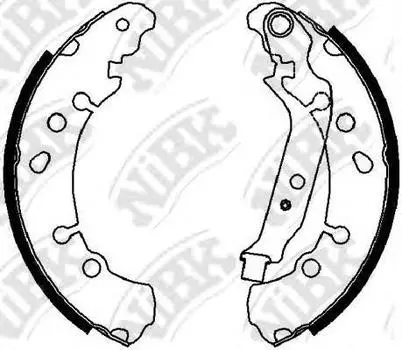 КОЛОДКИ ТОРМОЗНЫЕ БАРАБАННЫЕ