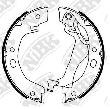 КОЛОДКИ ТОРМОЗНЫЕ БАРАБАННЫЕ