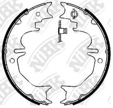 КОЛОДКИ ТОРМОЗНЫЕ БАРАБАННЫЕ