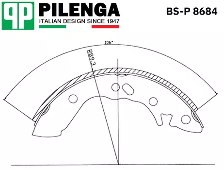 КОЛОДКИ ТОРМОЗНЫЕ БАРАБАННЫЕ