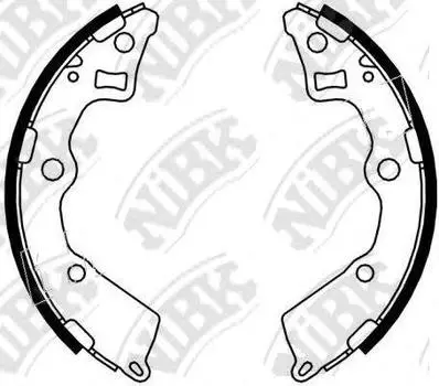 КОЛОДКИ ТОРМОЗНЫЕ БАРАБАННЫЕ