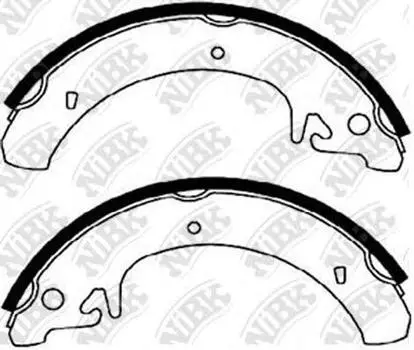 КОЛОДКИ ТОРМОЗНЫЕ БАРАБАННЫЕ