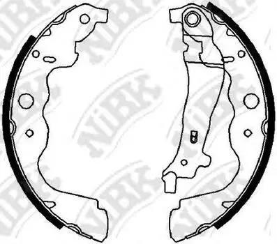 КОЛОДКИ ТОРМОЗНЫЕ БАРАБАННЫЕ