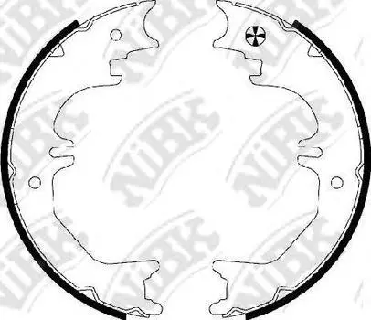 КОЛОДКИ ТОРМОЗНЫЕ БАРАБАННЫЕ