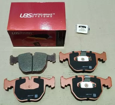 КОЛОДКИ ТОРМОЗНЫЕ BMW 3 (F30, F80) 11- ПЕРЕДНИЕ, В КОМПЛЕКТЕ СО СМАЗКОЙ (5Г)