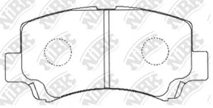 КОЛОДКИ ТОРМОЗНЫЕ ДИСКОВЫЕ