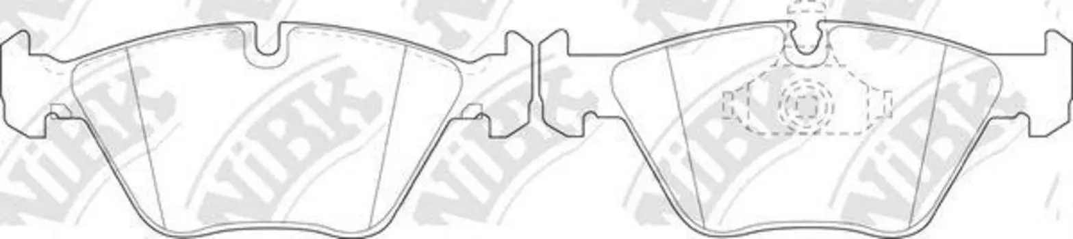 КОЛОДКИ ТОРМОЗНЫЕ ДИСКОВЫЕ