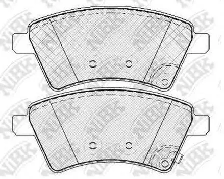 КОЛОДКИ ТОРМОЗНЫЕ ДИСКОВЫЕ