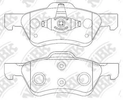 КОЛОДКИ ТОРМОЗНЫЕ ДИСКОВЫЕ