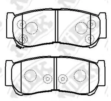 КОЛОДКИ ТОРМОЗНЫЕ ДИСКОВЫЕ