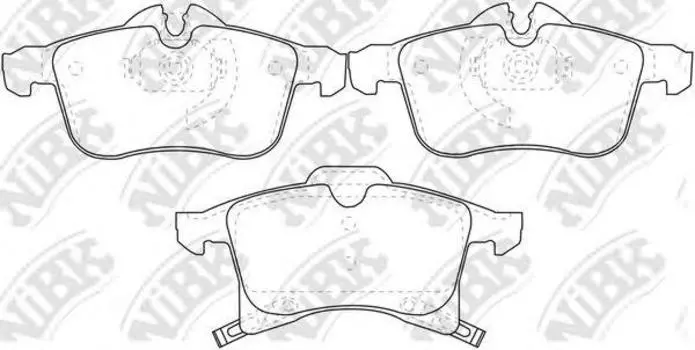 КОЛОДКИ ТОРМОЗНЫЕ ДИСКОВЫЕ