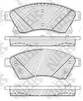 КОЛОДКИ ТОРМОЗНЫЕ ДИСКОВЫЕ