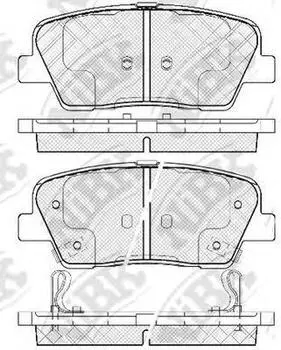 КОЛОДКИ ТОРМОЗНЫЕ ДИСКОВЫЕ