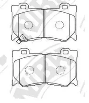 КОЛОДКИ ТОРМОЗНЫЕ ДИСКОВЫЕ