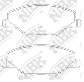 КОЛОДКИ ТОРМОЗНЫЕ ДИСКОВЫЕ