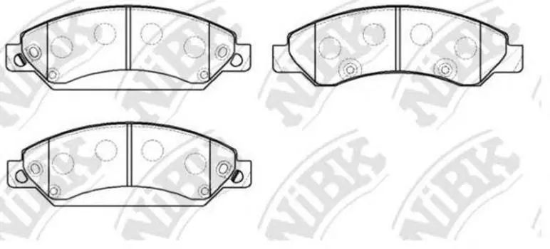 КОЛОДКИ ТОРМОЗНЫЕ ДИСКОВЫЕ